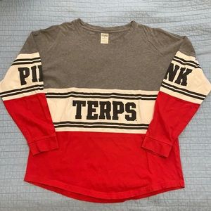 PINK Victoria Secret University of Maryland Terps Shirt